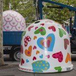 Agatha Ruiz de la Prada contenedor blanco