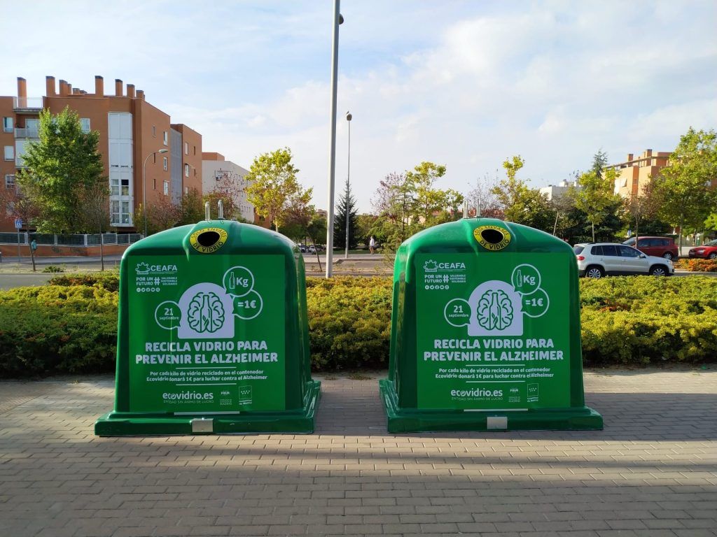 campaña contra el alzheimer Ecovidrio