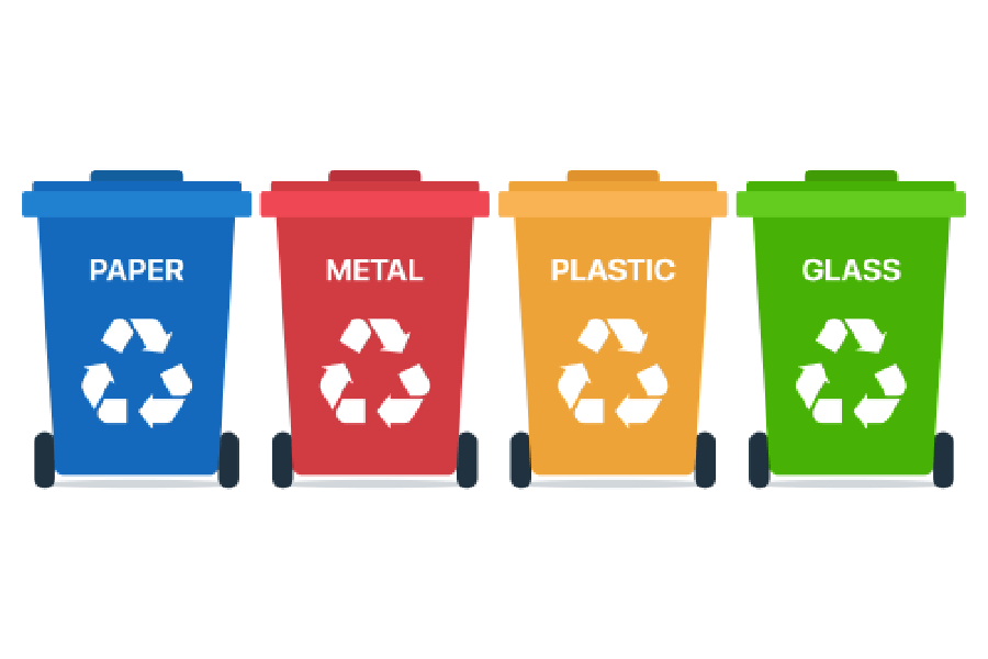contenedores de reciclaje